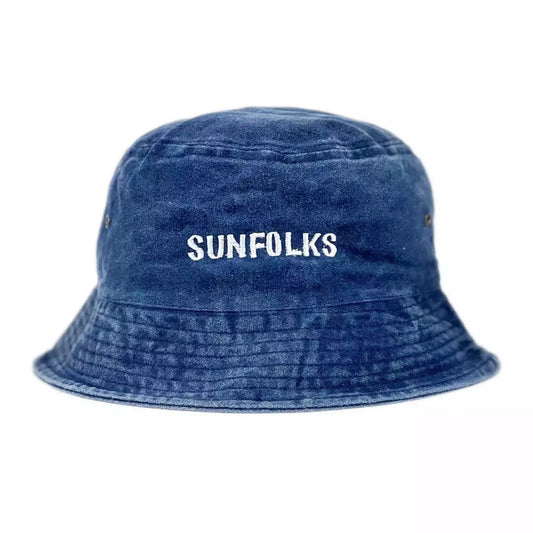 Vintage Bucket Hat - Navy Blue