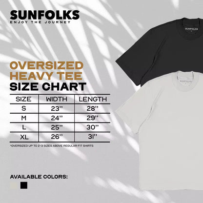 Oversized Heavy Tee - Black