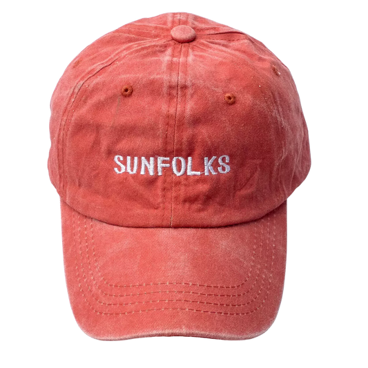 Acid Washed Cap - Burnt Orange