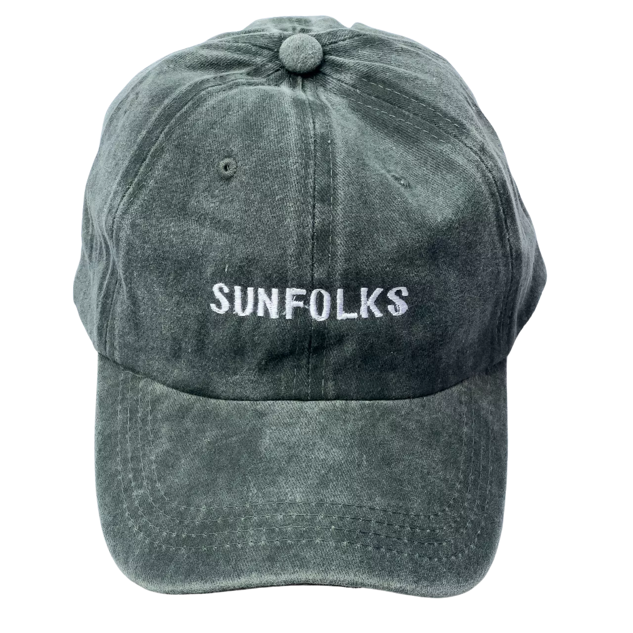 Acid Washed Cap - Olive