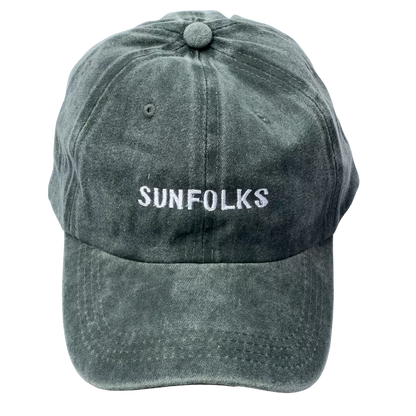 Acid Washed Cap - Olive