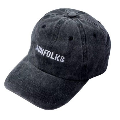 Acid Washed Cap - Black