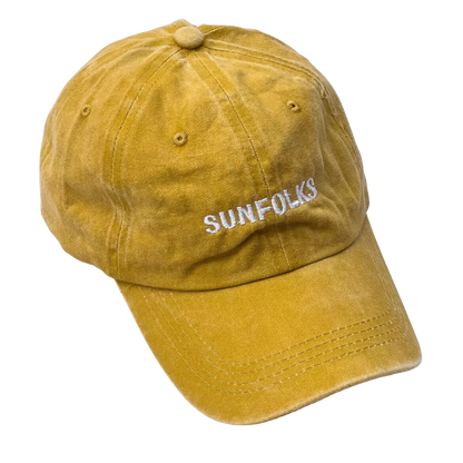 Acid Washed Cap - Mustard