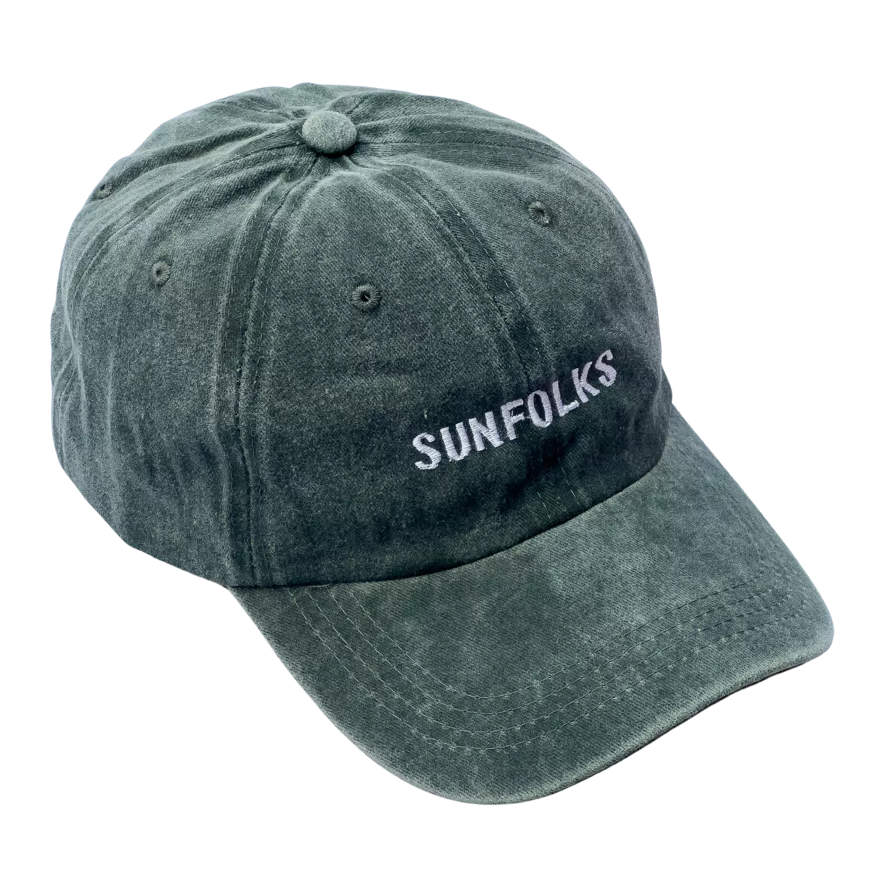 Acid Washed Cap - Olive