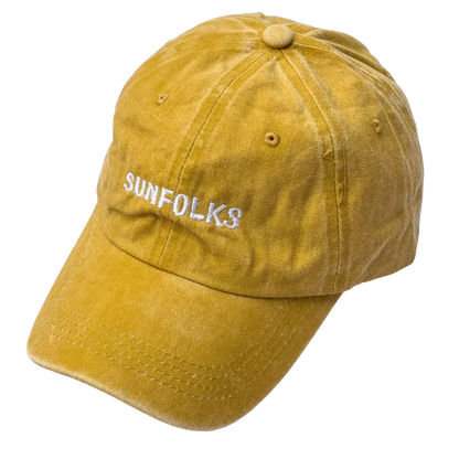 Acid Washed Cap - Mustard