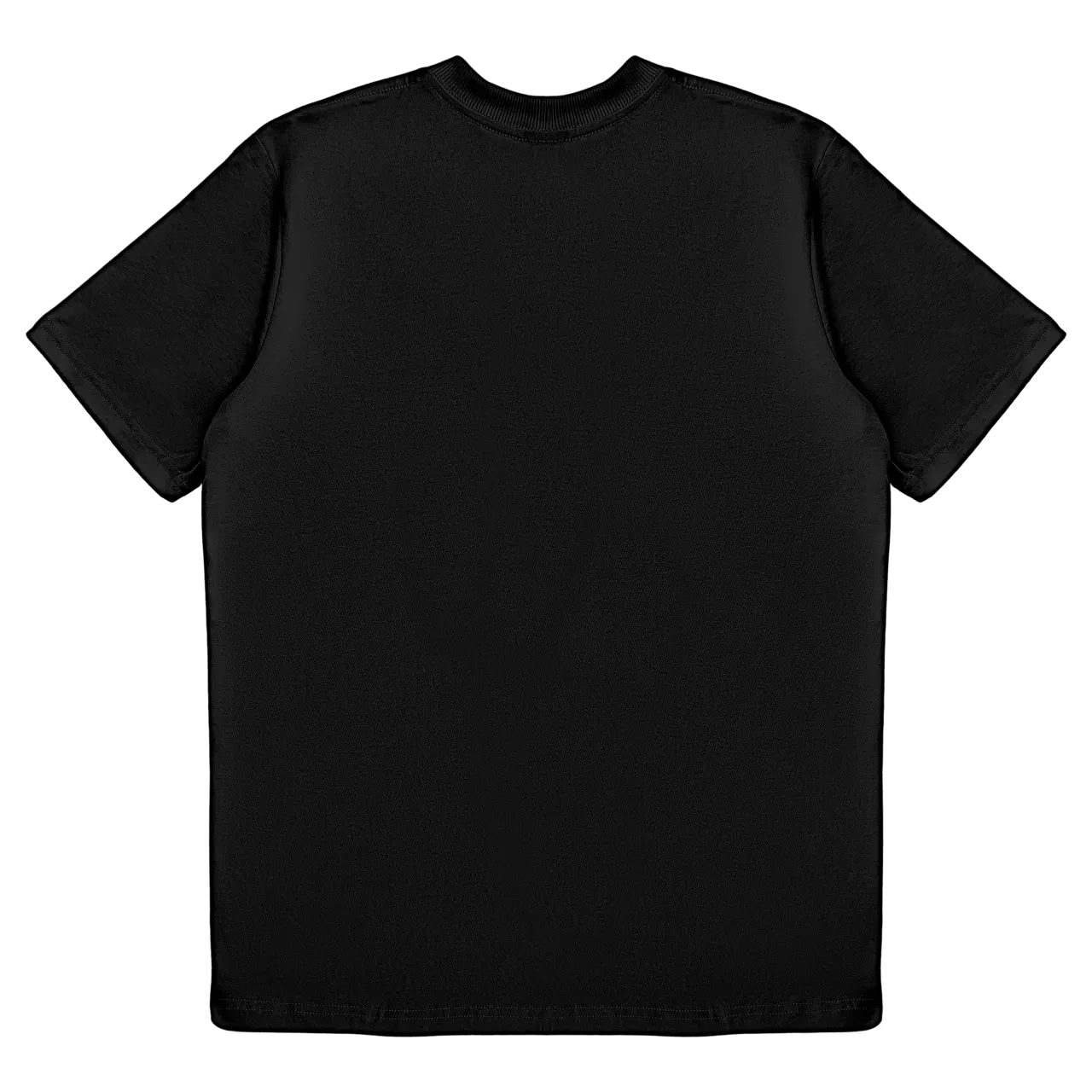 Ribbed Heavy Tee - Black