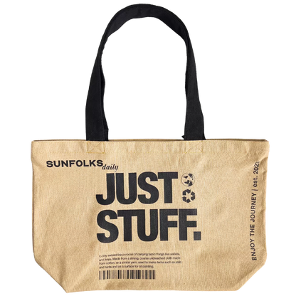 Just Stuff Tote Bag - Beige